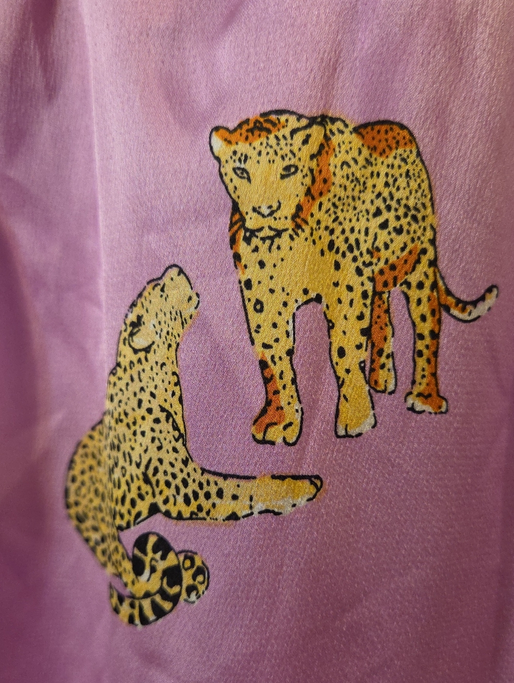 Umgee Pink Leopard Print Ruffle Sleeve Top - Picture 4 of 7
